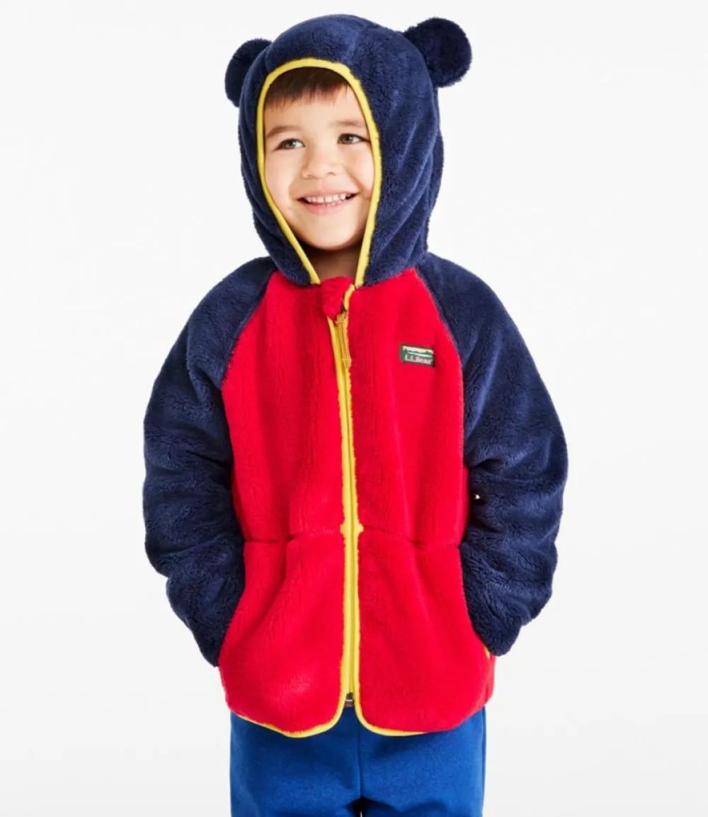 "Toddlers' Hi-Pile Fleece Jacket, Colorblock"-L.L.Bean Hot