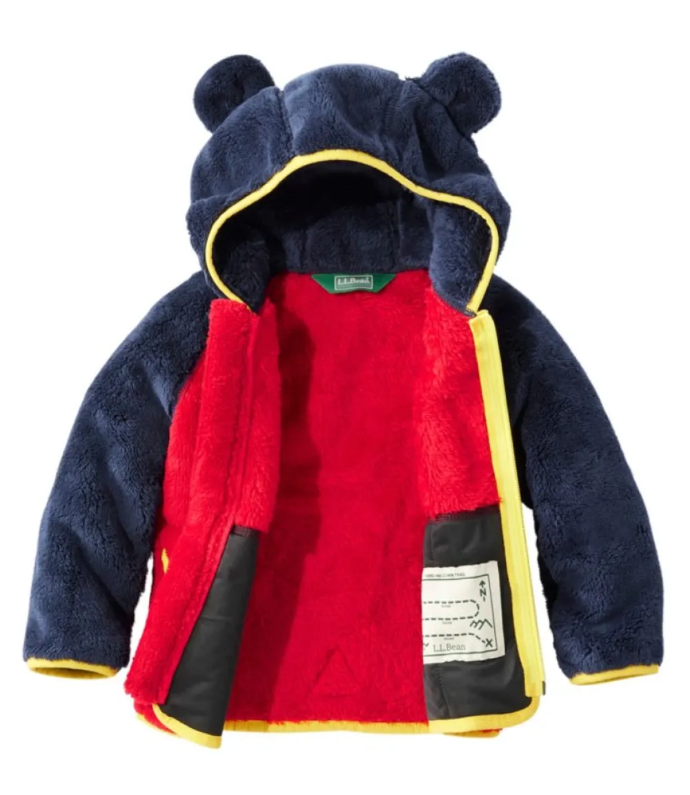 "Toddlers' Hi-Pile Fleece Jacket, Colorblock"-L.L.Bean Hot