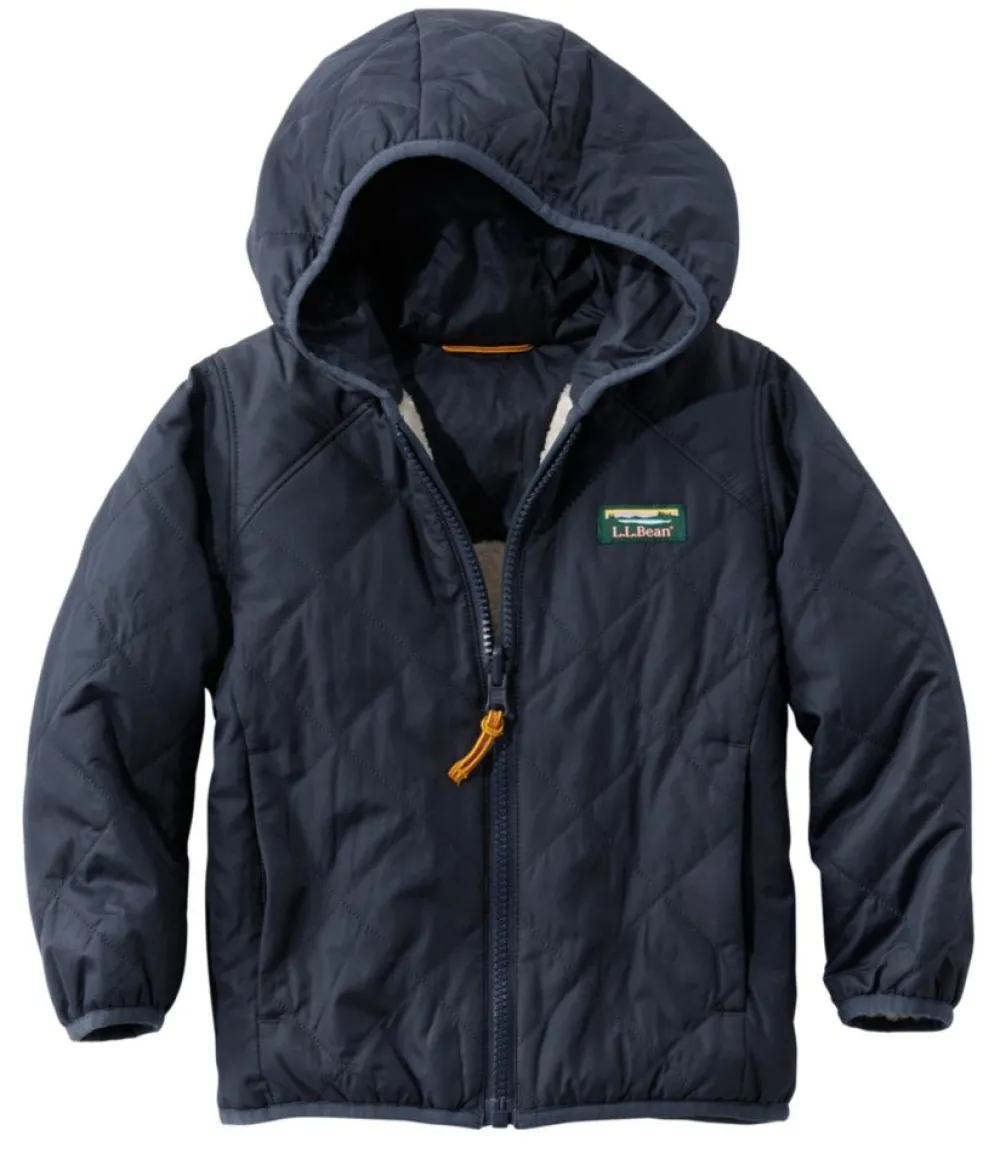 "Toddlers' Mountain Bound Reversible Hooded Jacket"-L.L.Bean Outlet