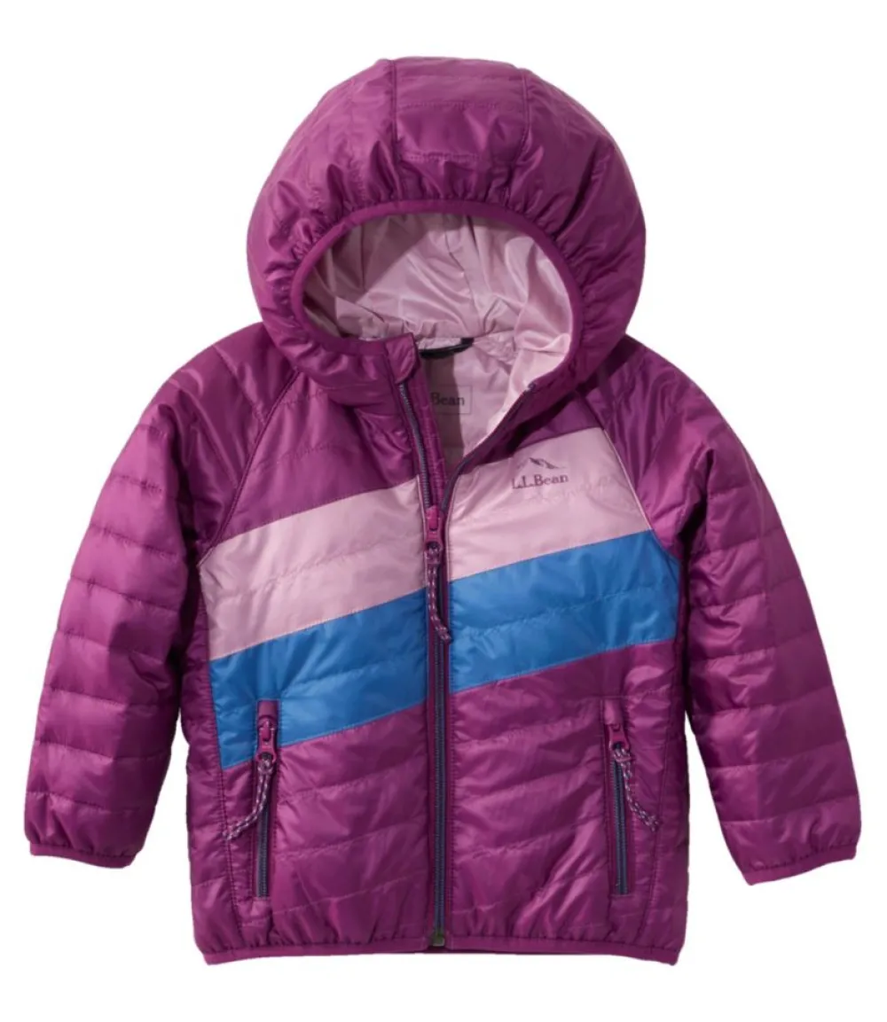 "Toddlers' PrimaLoft Hooded Jacket, Colorblock"-L.L.Bean Fashion