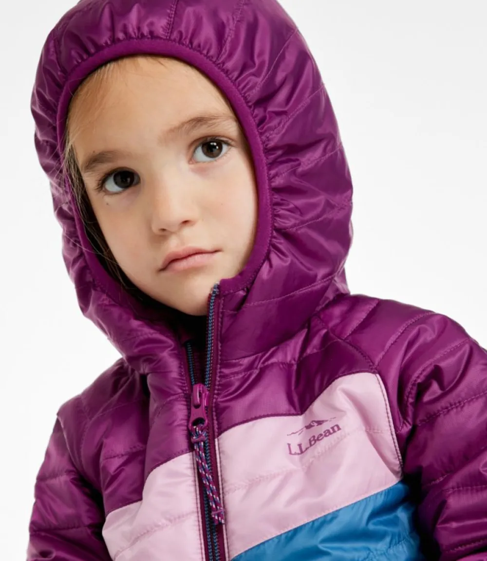 "Toddlers' PrimaLoft Hooded Jacket, Colorblock"-L.L.Bean Fashion