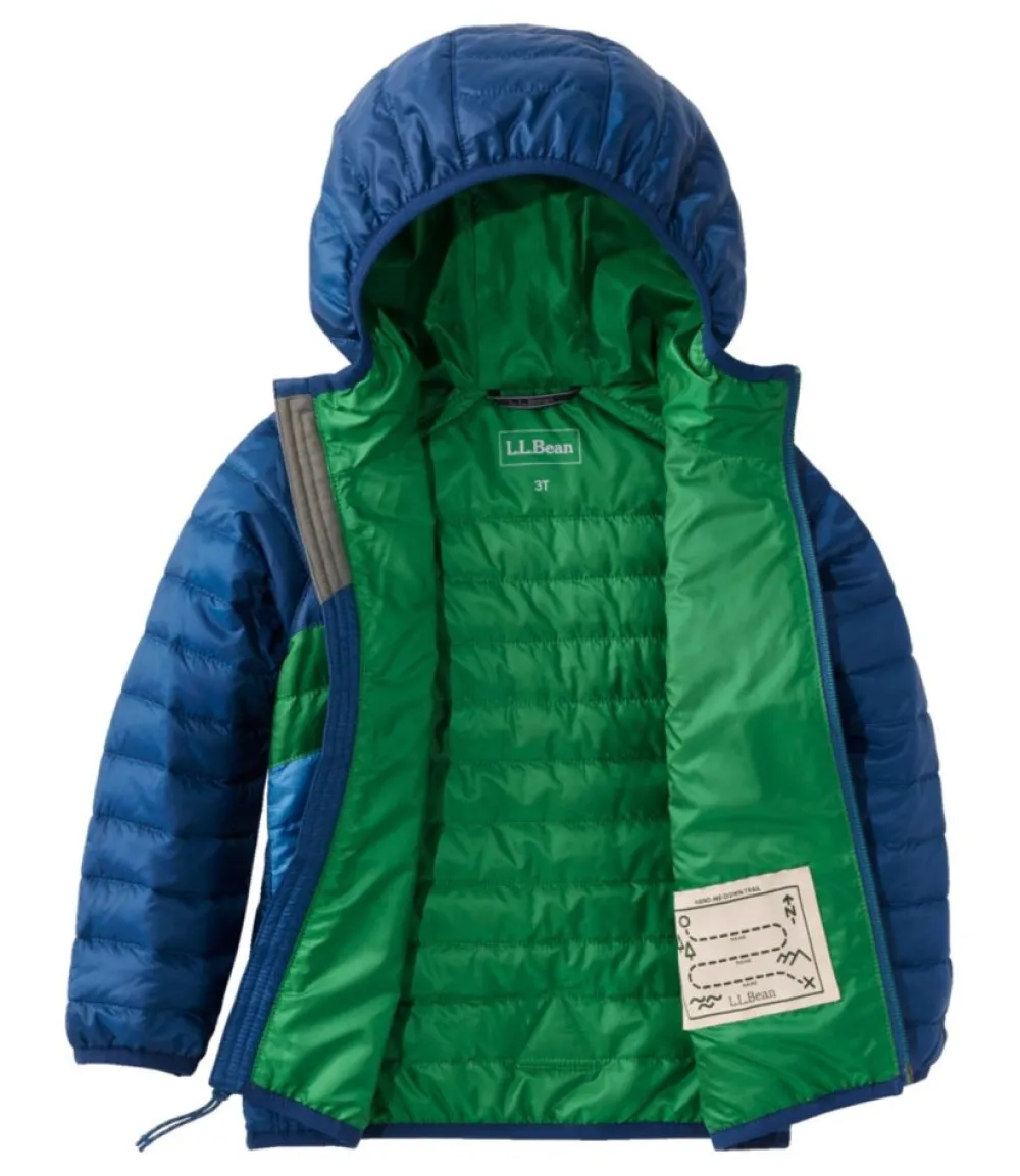 "Toddlers' PrimaLoft Hooded Jacket, Colorblock"-L.L.Bean Fashion