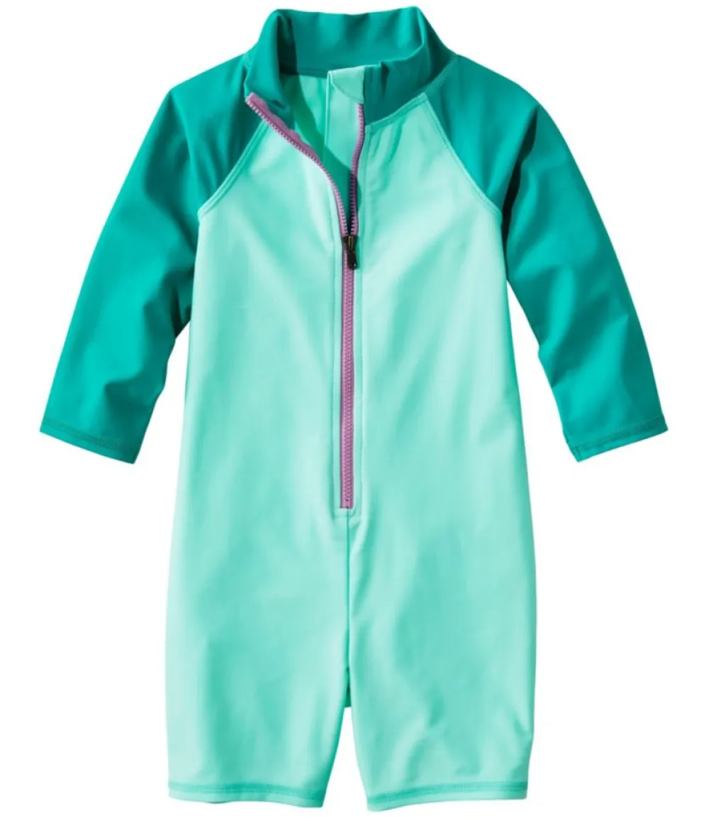 "Toddlers' Sun-and-Surf Bodysuit, Colorblock"-L.L.Bean Cheap