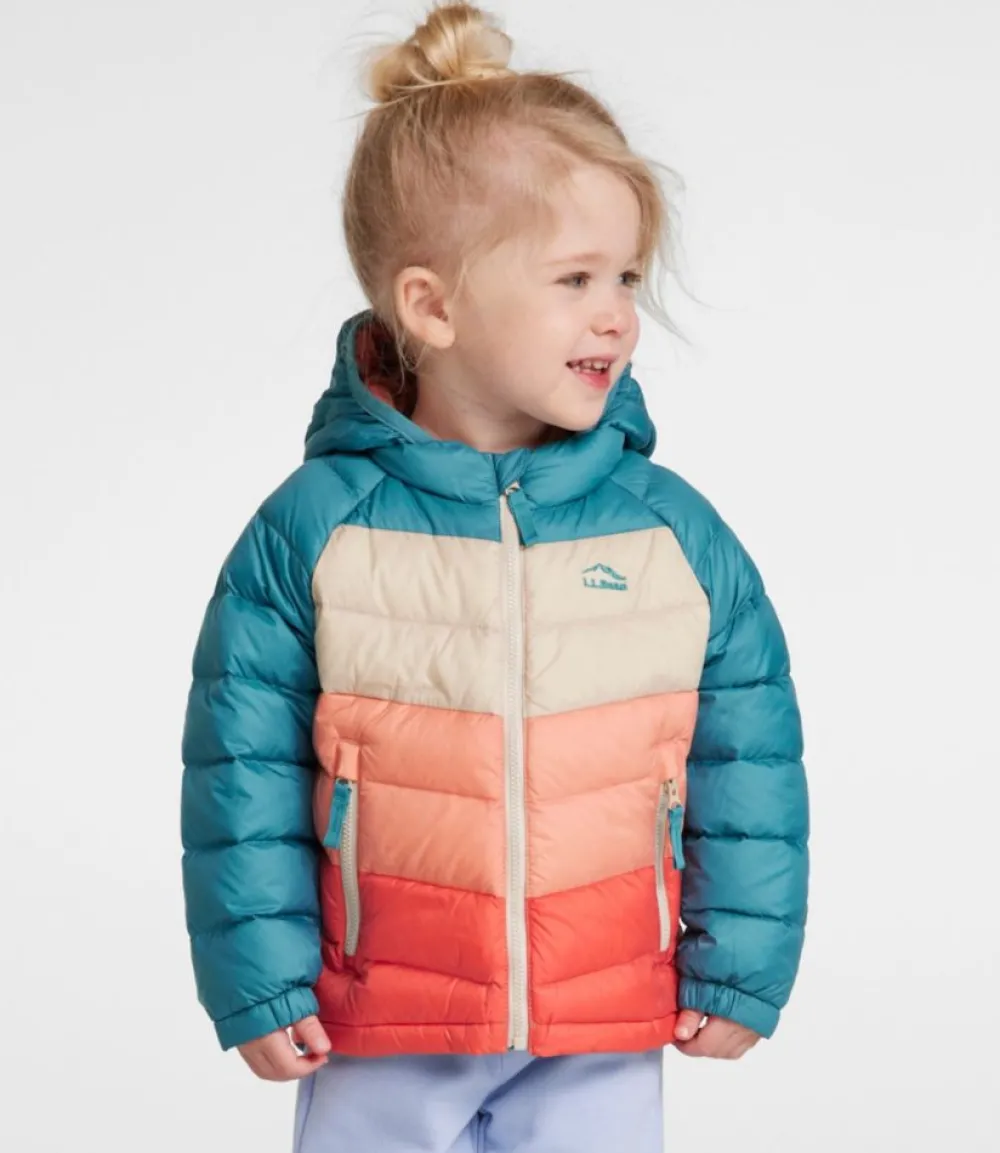 "Toddlers' Ultralight 650 Down Jacket, Colorblock"-L.L.Bean Best