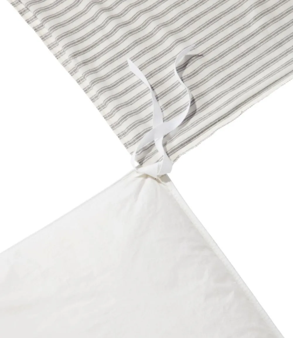 "Ultrasoft Comfort Flannel Comforter Cover Collection, Stripe"-L.L.Bean Clearance