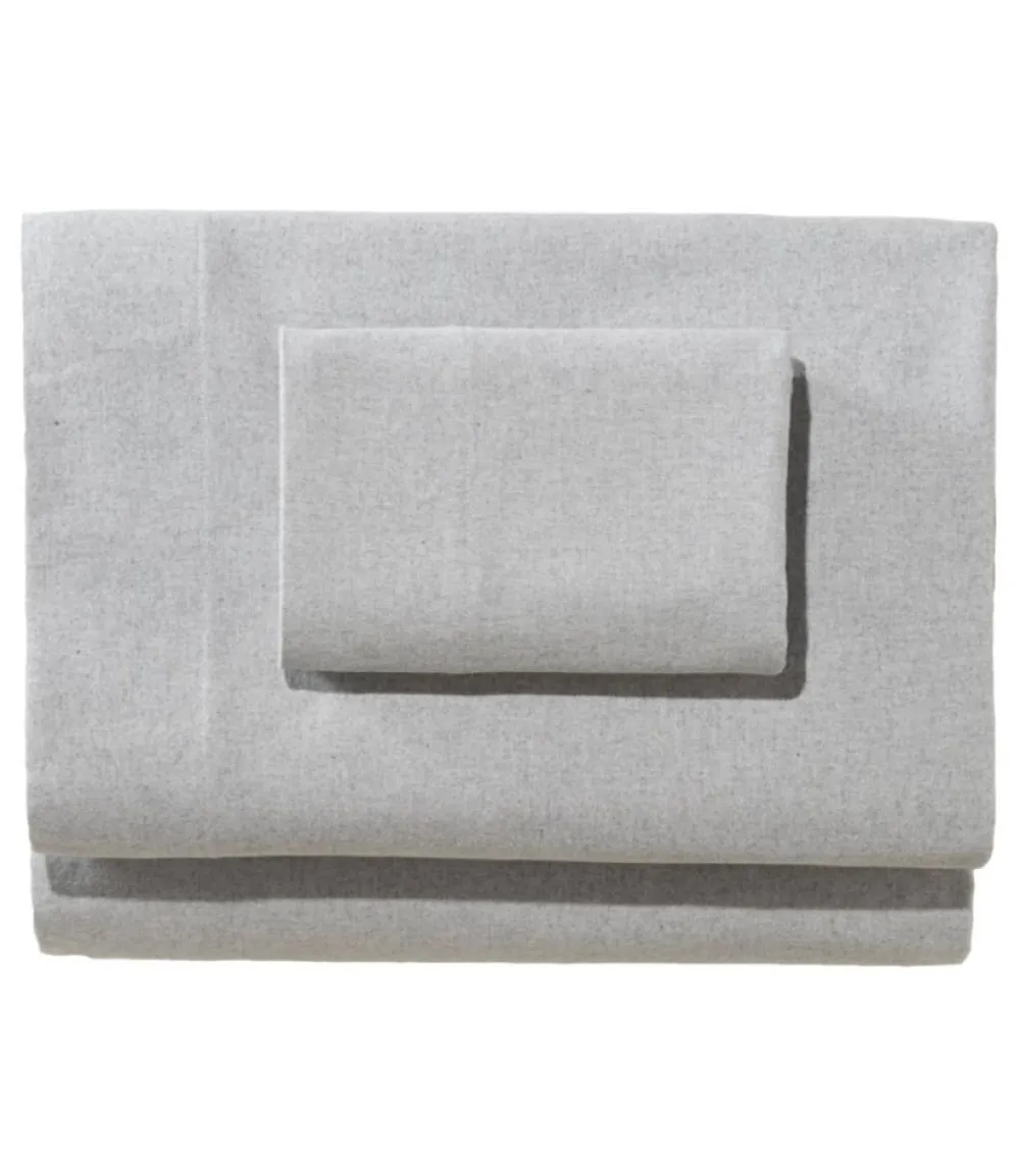 "Ultrasoft Comfort Flannel Sheet Set"-L.L.Bean New