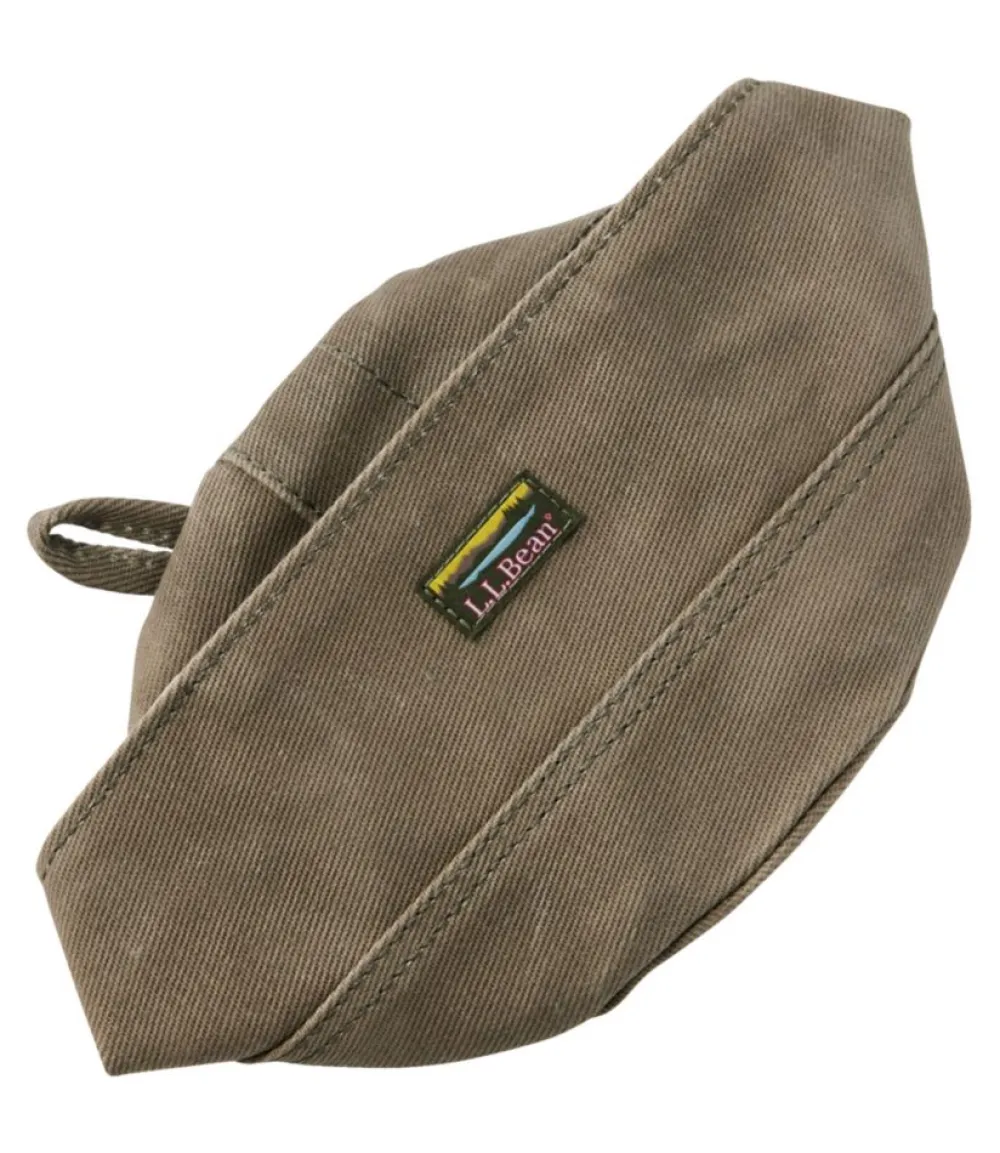 "Waxed-Canvas Dog Bowl"-L.L.Bean Online