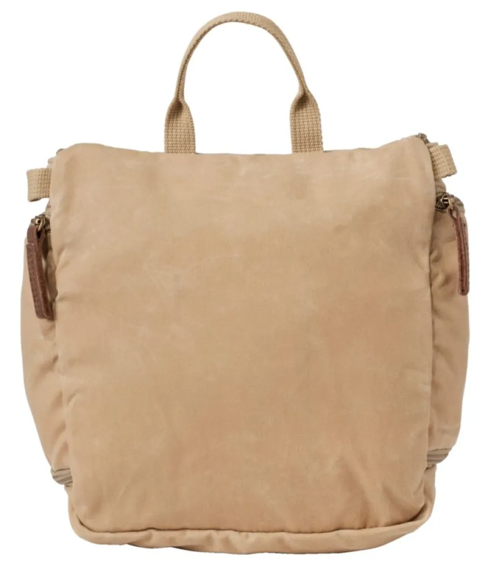 "Waxed-Canvas Personal Organizer Toiletry Bag, Medium"-L.L.Bean Clearance