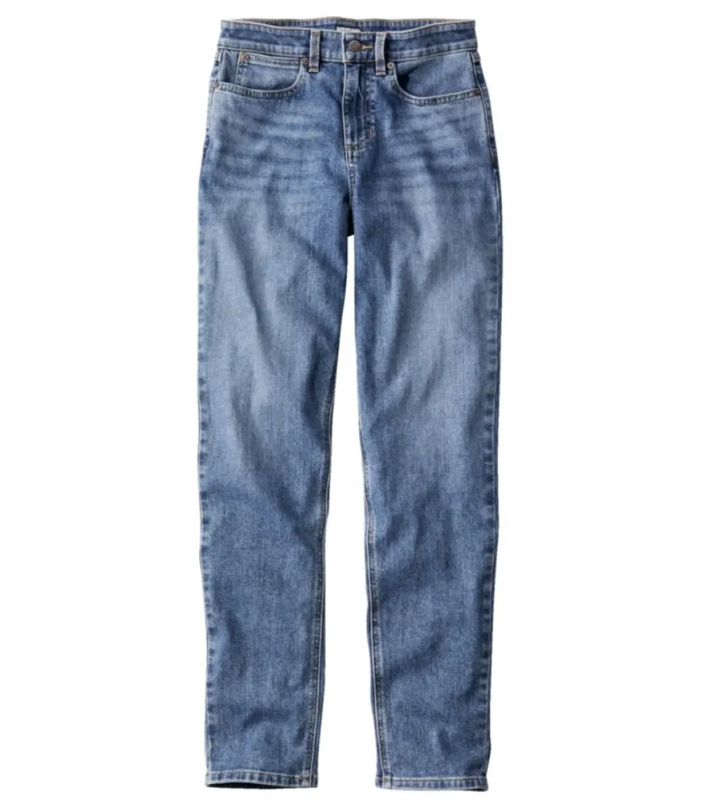 "Women's 207 Vintage Jeans, High-Rise Boyfriend"-L.L.Bean Best