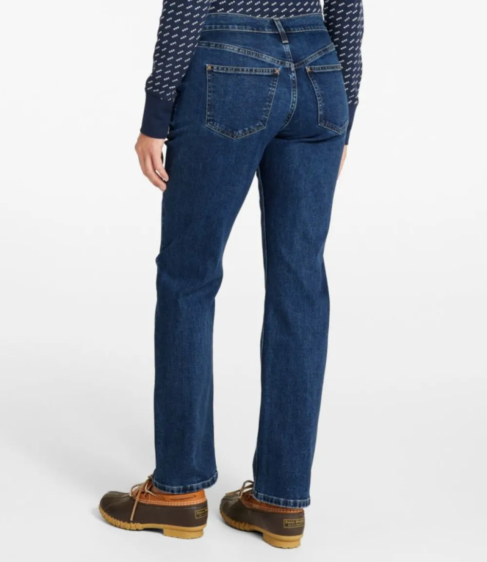 "Women's 207 Vintage Jeans, Mid-Rise Relaxed Straight-Leg"-L.L.Bean Cheap