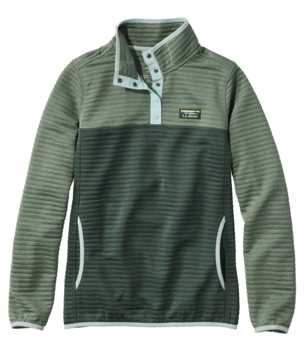 "Women's Airlight Pullover, Colorblock"-L.L.Bean New