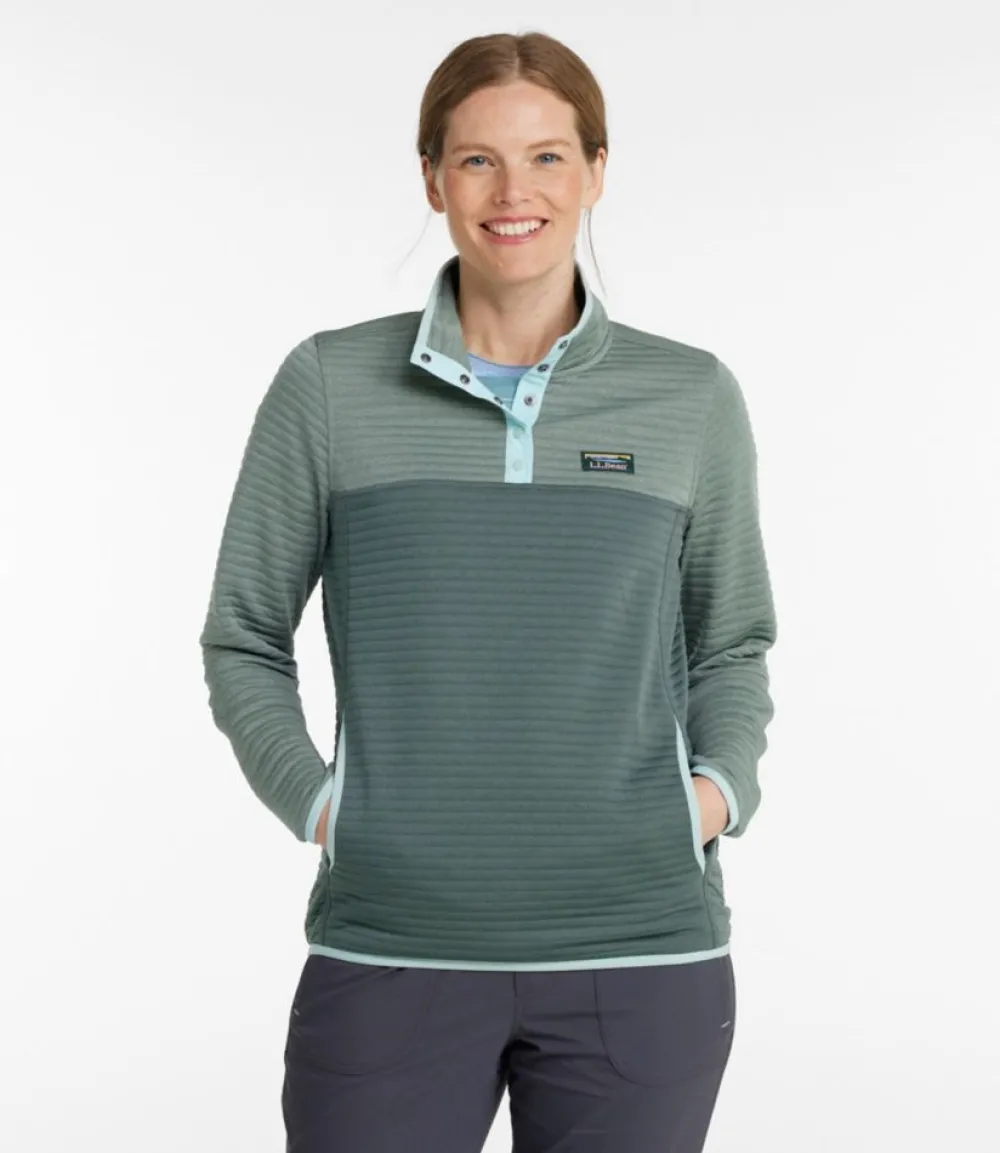 "Women's Airlight Pullover, Colorblock"-L.L.Bean New