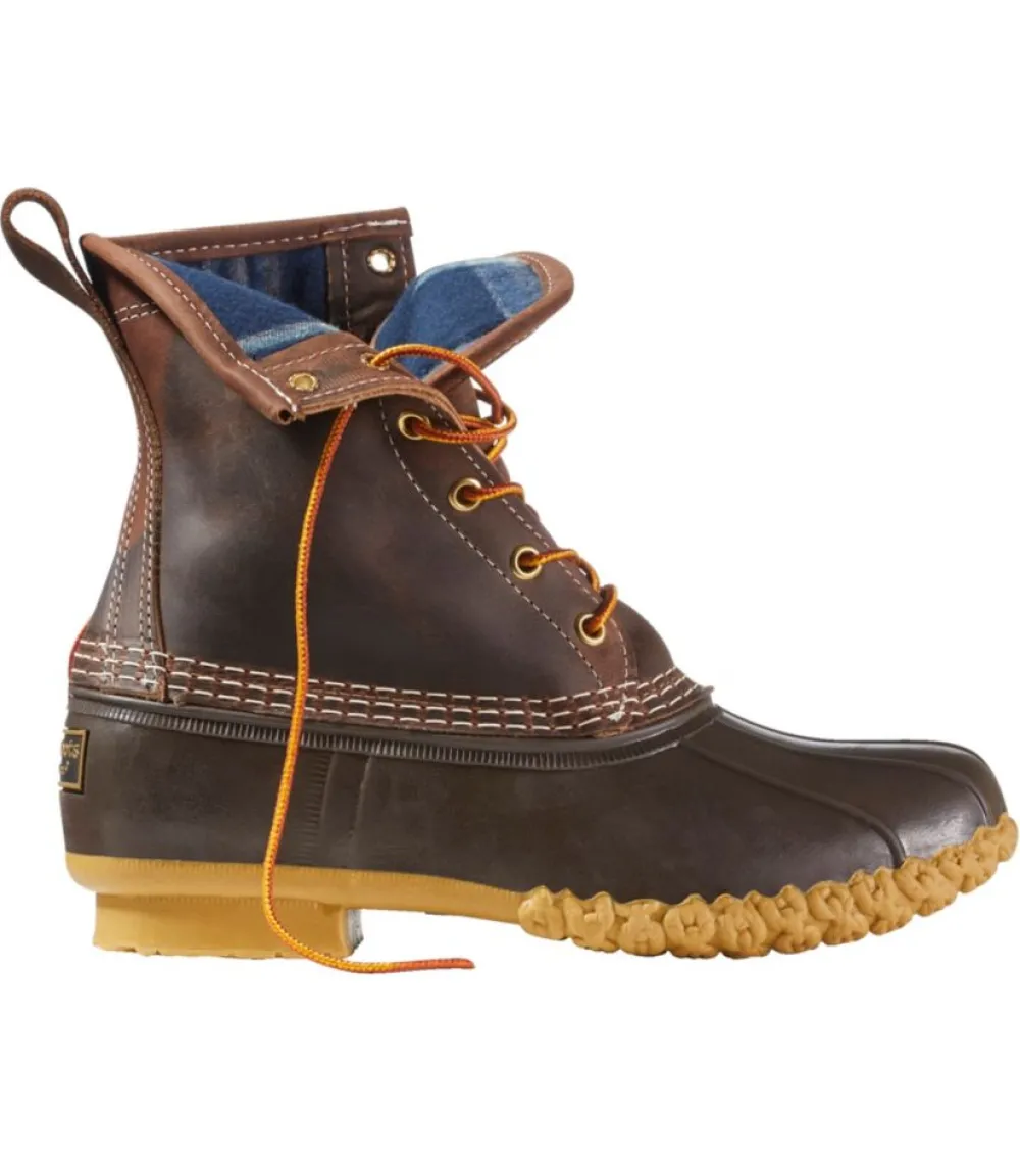 "Women's Bean Boots, 8" Flannel-Lined Insulated"-L.L.Bean Cheap