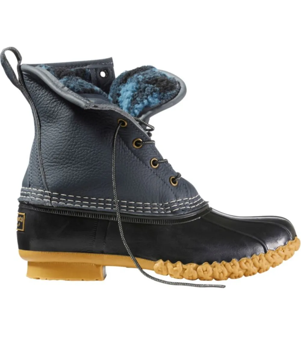 "Women's Bean Boots, 8" Fleece-Lined Insulated"-L.L.Bean Shop