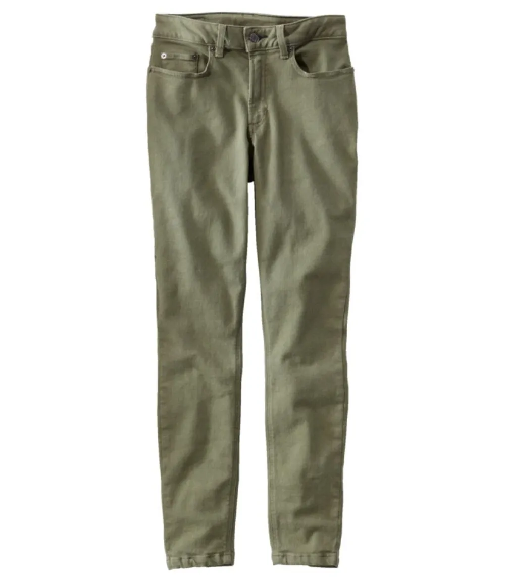 "Women's BeanFlex®Jeans, High-Rise Slim-Leg Ankle Color"-L.L.Bean Cheap