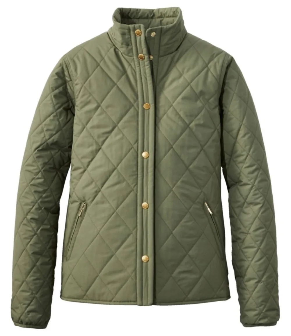 "Women's Bean's Cozy Quilted Jacket"-L.L.Bean Shop