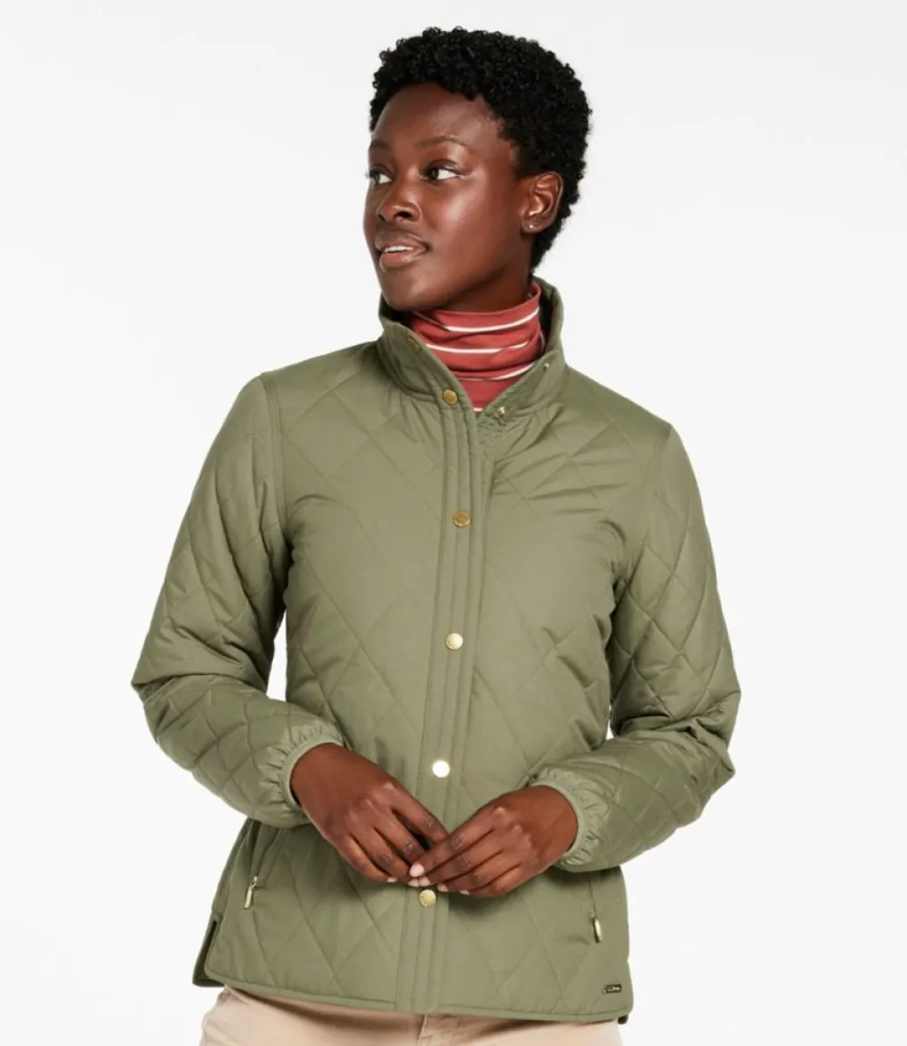"Women's Bean's Cozy Quilted Jacket"-L.L.Bean Shop