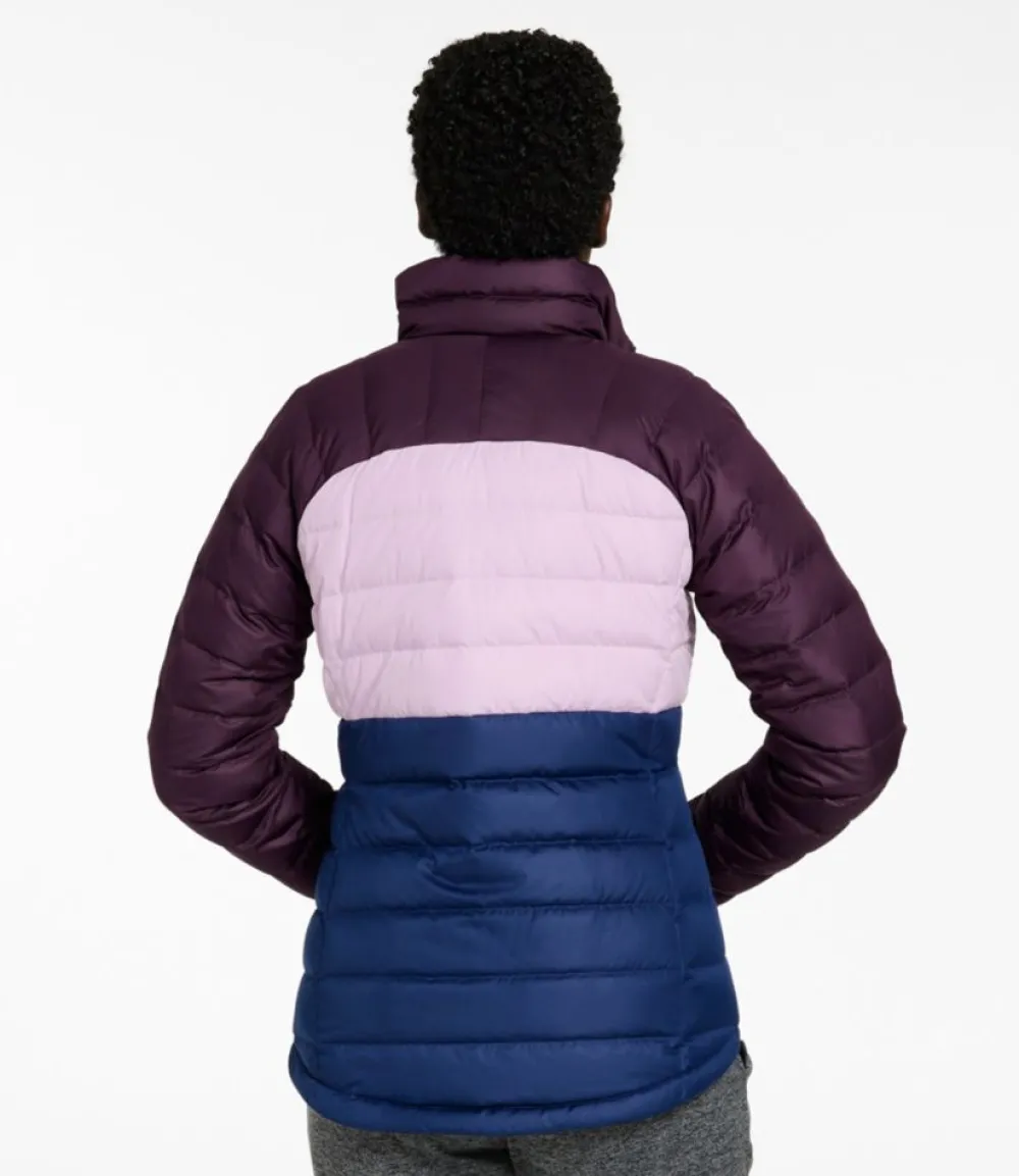 "Women's Bean's Down Jacket, Colorblock"-L.L.Bean Flash Sale