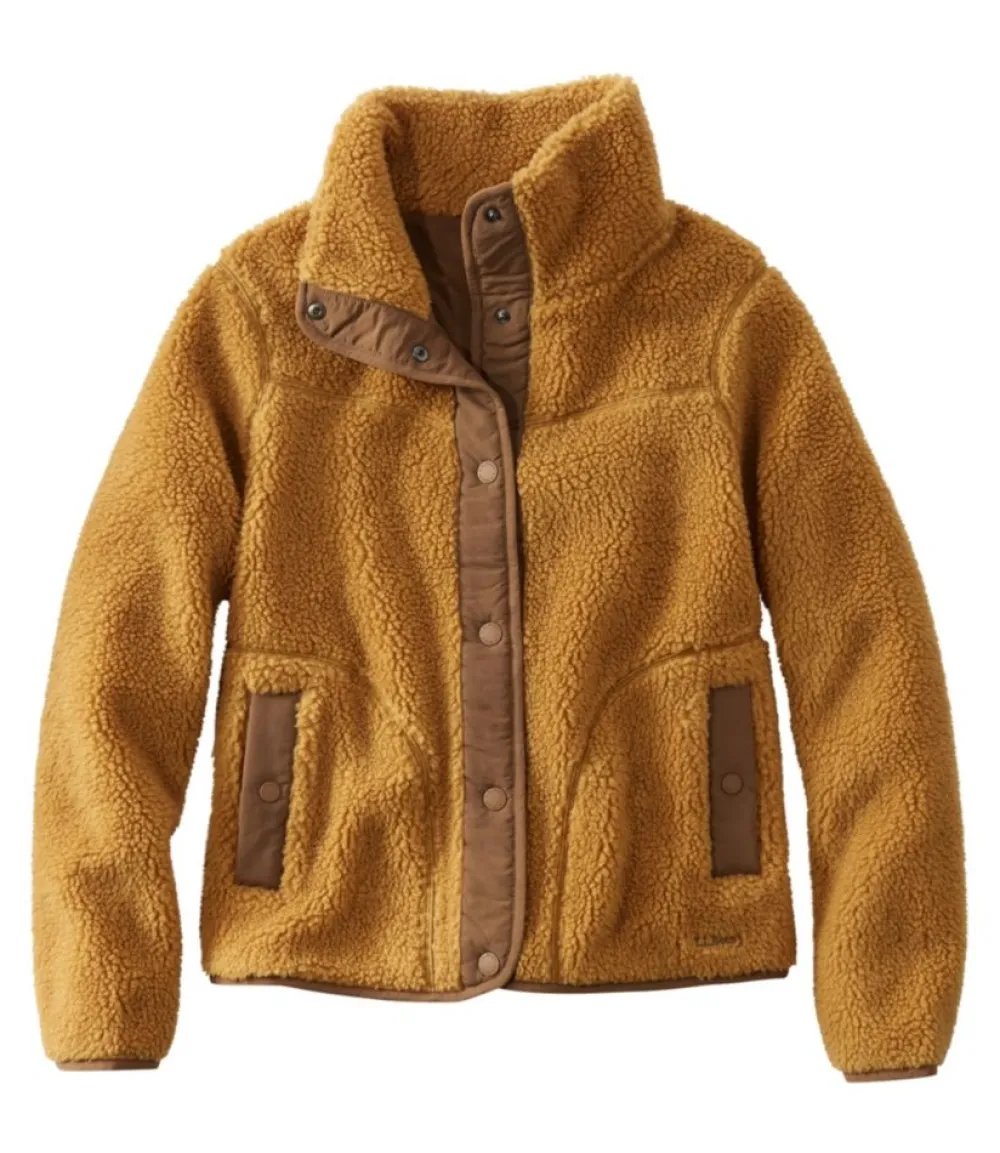 "Women's Bean's Sherpa Fleece Jacket"-L.L.Bean Best Sale