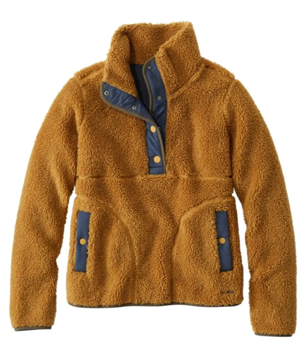 "Women's Bean's Sherpa Fleece Pullover"-L.L.Bean Cheap
