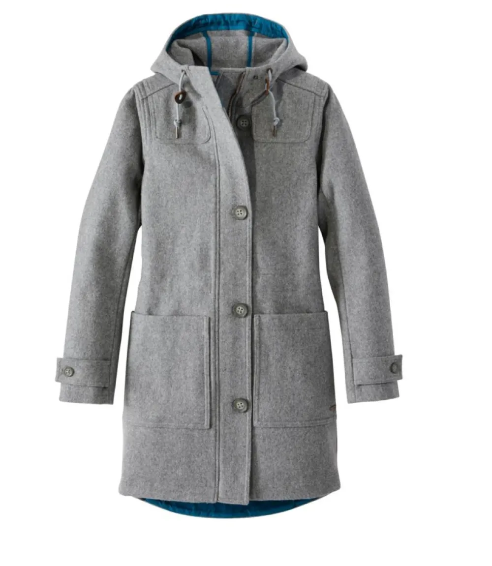 "Women's Bean's West End Wool Coat"-L.L.Bean Discount