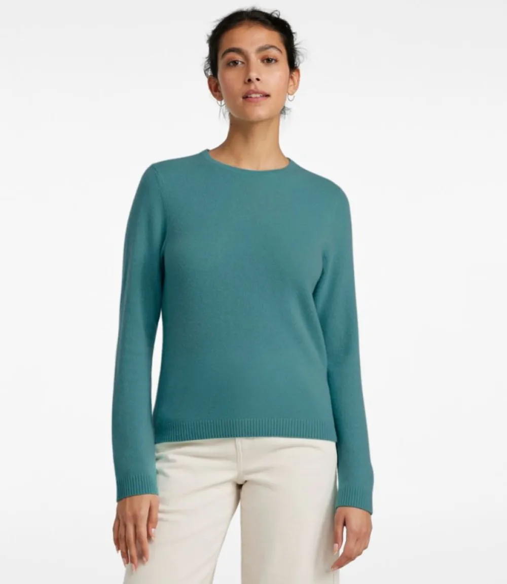 "Women's Classic Cashmere, Crewneck"-L.L.Bean Sale