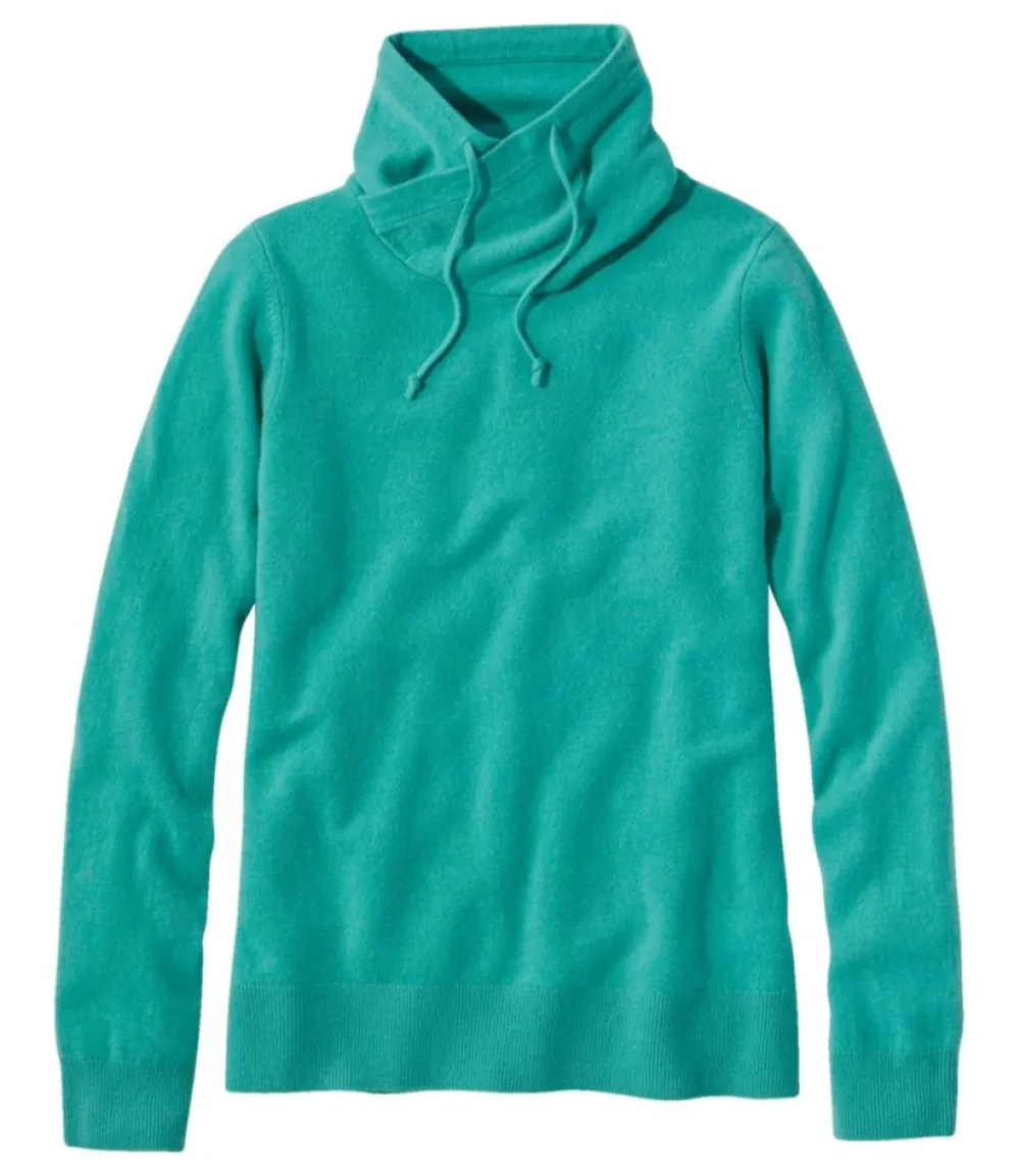 "Women's Classic Cashmere Sweater, Funnelneck"-L.L.Bean Fashion