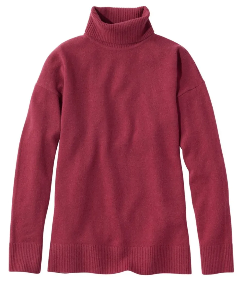 "Women's Classic Cashmere Sweater, Turtleneck"-L.L.Bean Shop