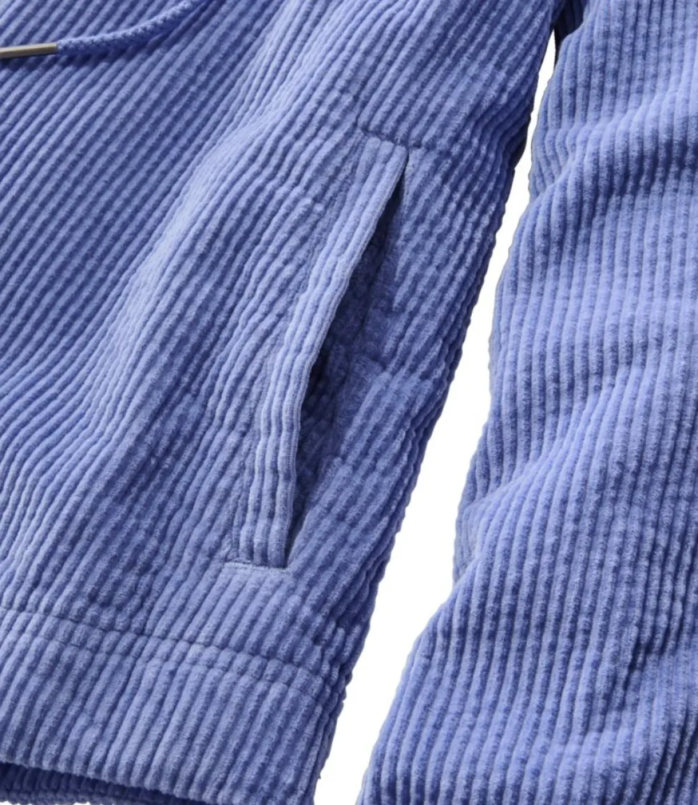 "Women's Comfort Corduroy Relaxed Shirt, Zip Hoodie"-L.L.Bean Cheap