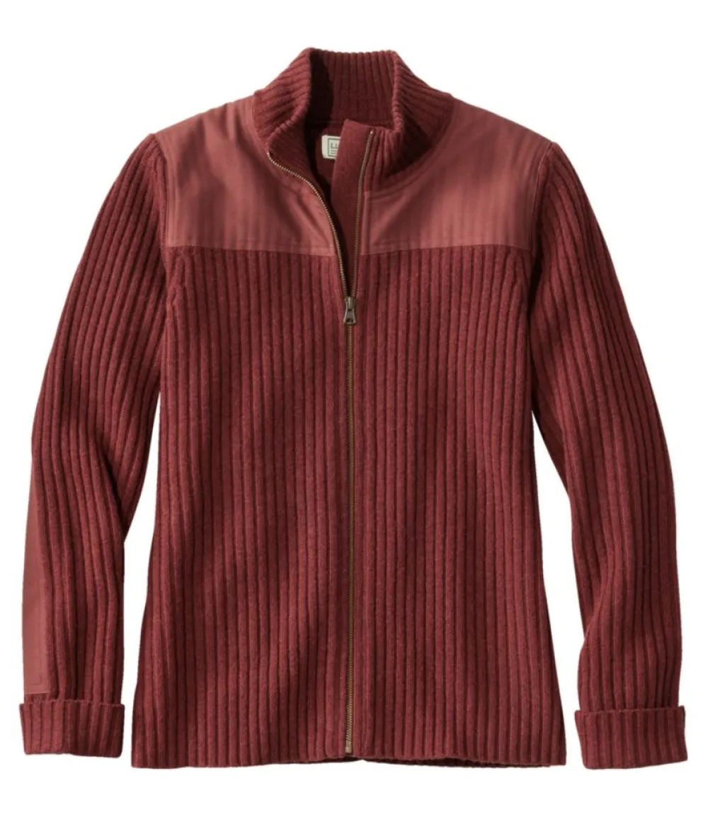 "Women's Commando Sweater, Full-Zip"-L.L.Bean Store