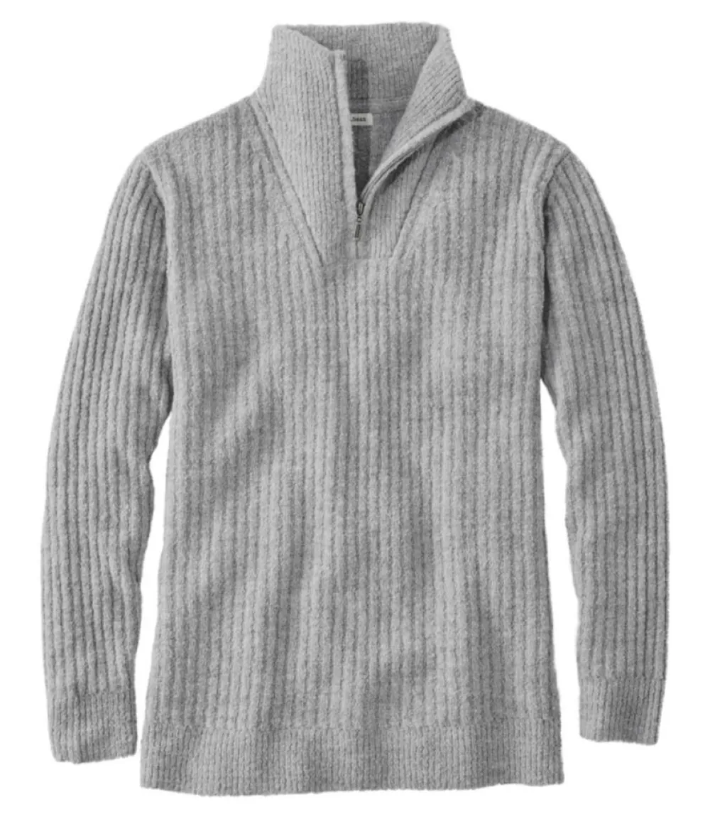 "Women's Cozy Cloud Sweater, Quarter-Zip"-L.L.Bean Hot