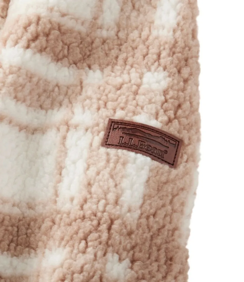 "Women's Cozy Cottage Fleece, Funnelneck Pullover Print"-L.L.Bean Fashion