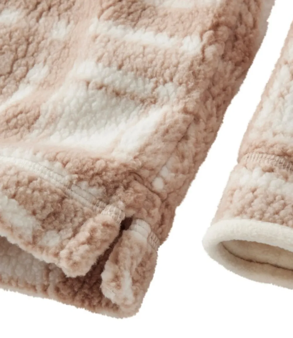 "Women's Cozy Cottage Fleece, Funnelneck Pullover Print"-L.L.Bean Fashion