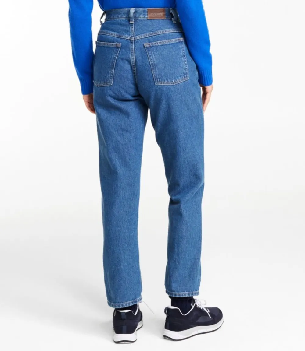 "Women's Double L® Jeans, Ultra High-Rise Relaxed Tapered-Leg"-L.L.Bean Flash Sale