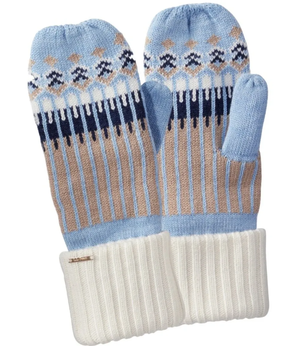 "Women's Heritage Fair Isle Mittens"-L.L.Bean Hot