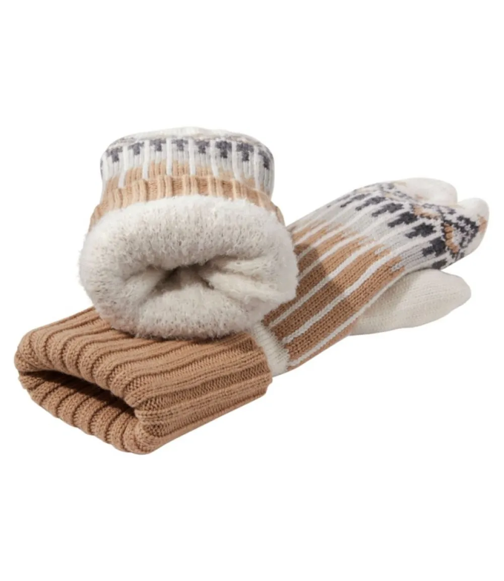 "Women's Heritage Fair Isle Mittens"-L.L.Bean Hot