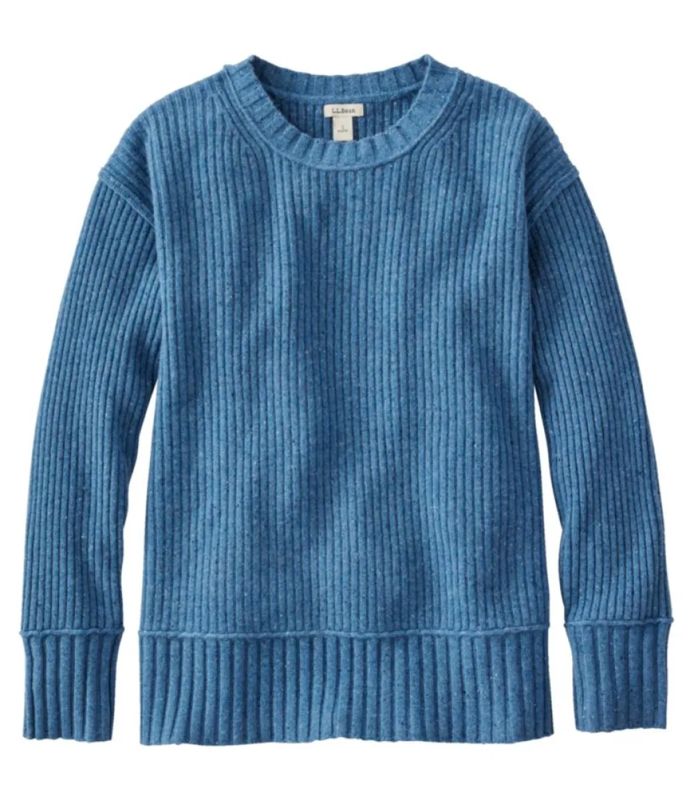 "Women's Heritage Heirloom Wool/Cashmere Sweater, Crewneck"-L.L.Bean Discount