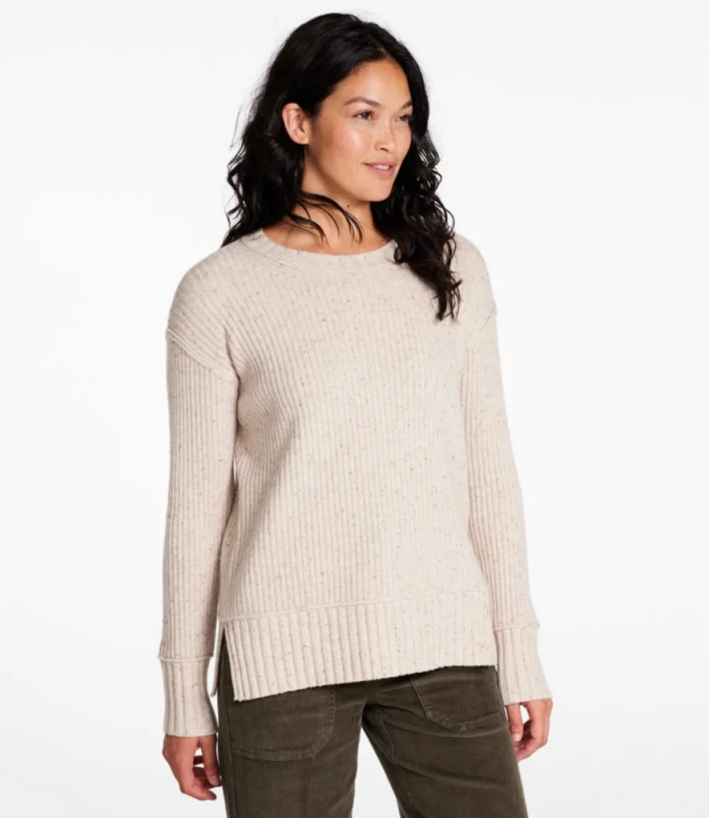 "Women's Heritage Heirloom Wool/Cashmere Sweater, Crewneck"-L.L.Bean Discount
