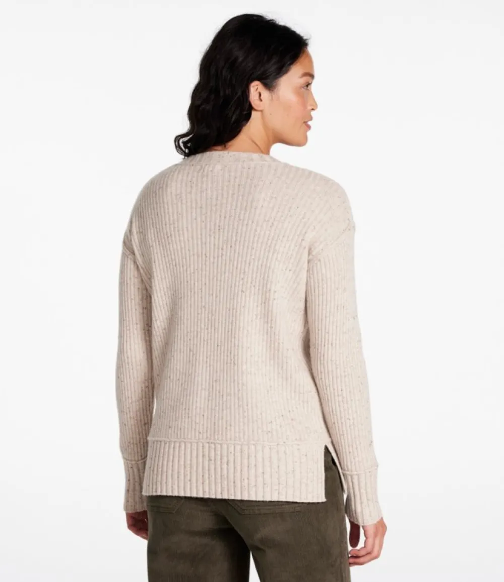 "Women's Heritage Heirloom Wool/Cashmere Sweater, Crewneck"-L.L.Bean Discount