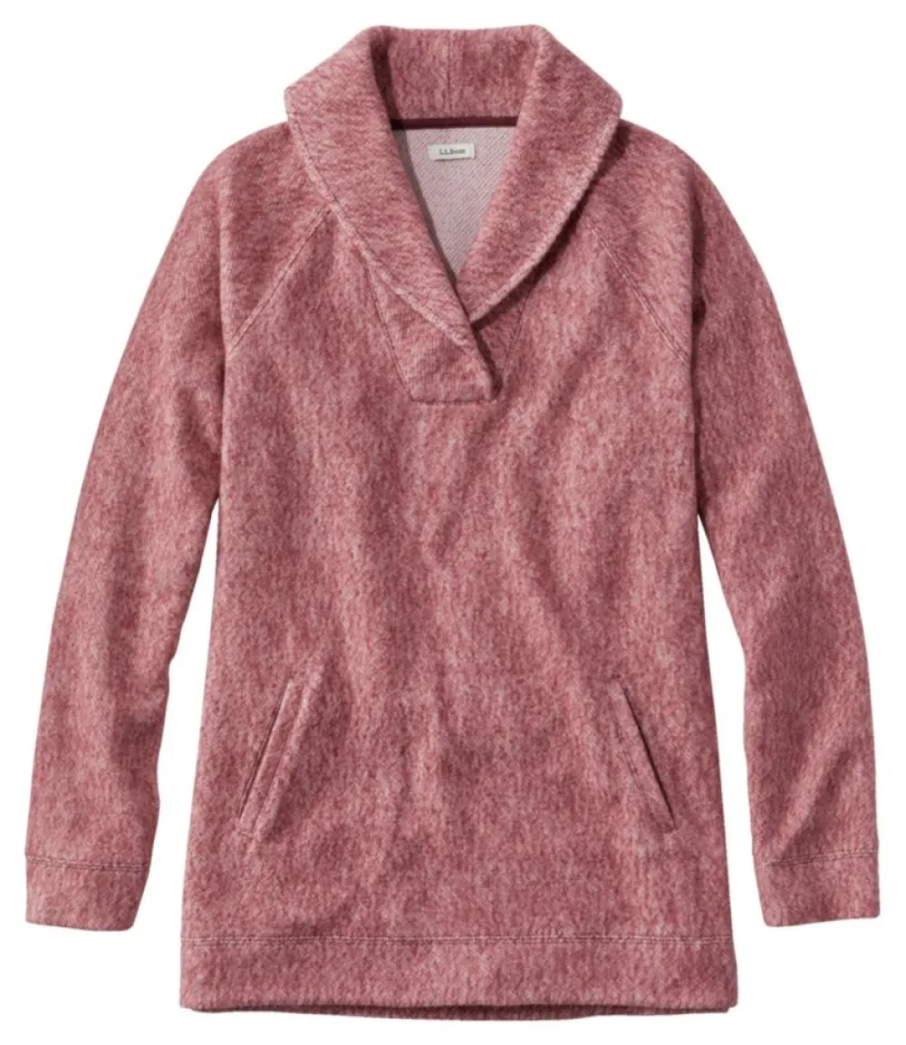 "Women's Heritage Marled Fleece, Shawl Collar"-L.L.Bean Cheap