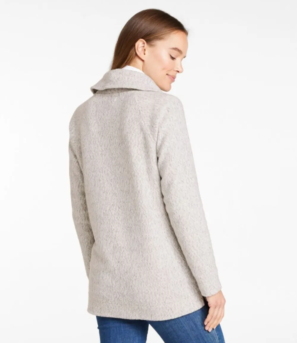 "Women's Heritage Marled Fleece, Shawl Collar"-L.L.Bean Cheap