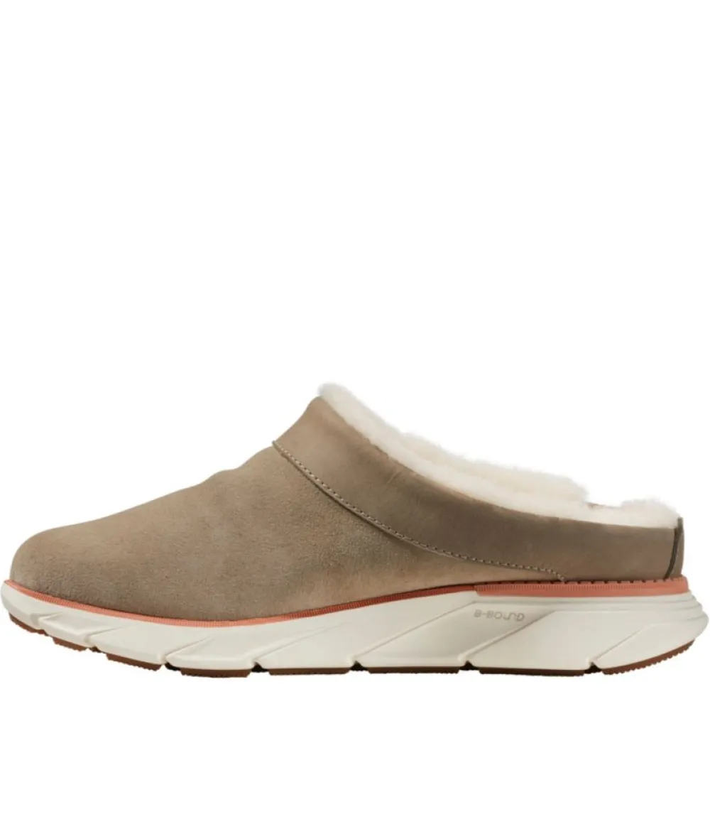 "Women's Kennebec Shearling Clogs"-L.L.Bean Shop