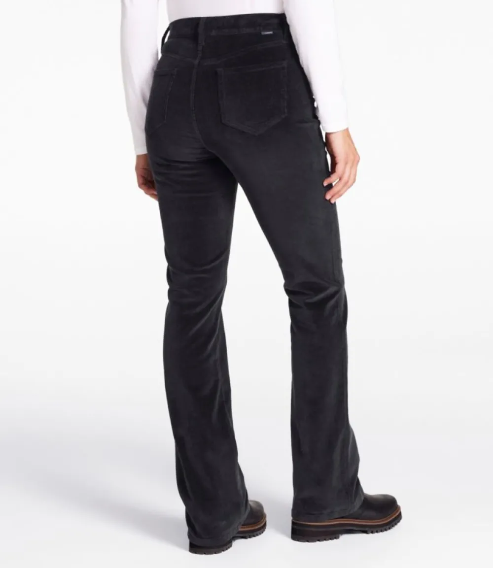 "Women's L.L. Bean Everyday Corduroy Pants, High-Rise Bootcut"-L.L.Bean Online