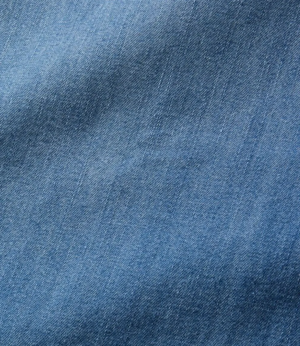 "Women's L.L. Bean Heritage Washed Denim Shirt Dress"-L.L.Bean Discount