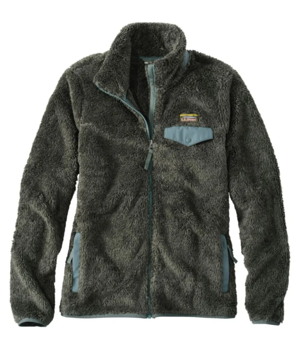 "Women's Hi-Pile Fleece Jacket"-L.L.Bean Clearance