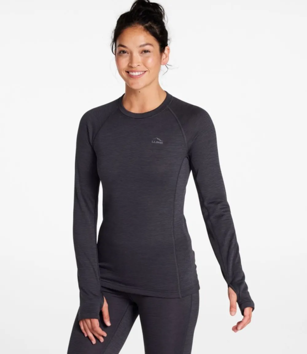 "Women's Midweight Base Layer Crew Top"-L.L.Bean Best Sale