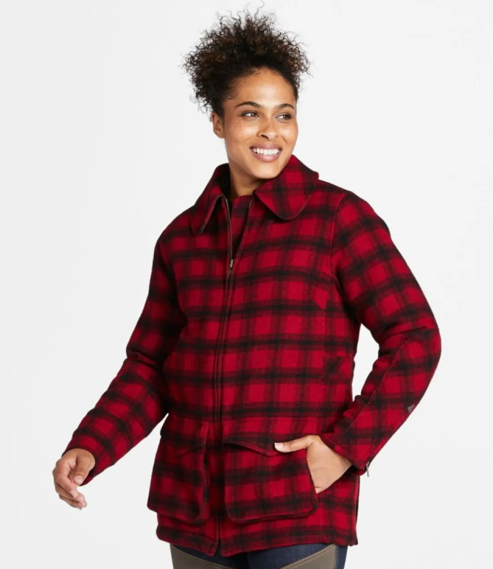 "Women's Maine Guide Wool Parka, PrimaLoft"-L.L.Bean Outlet