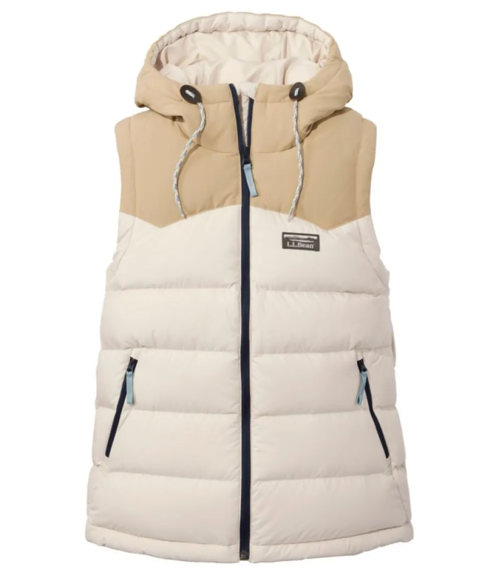 "Women's Mountain Classic Hooded Down Vest"-L.L.Bean Flash Sale