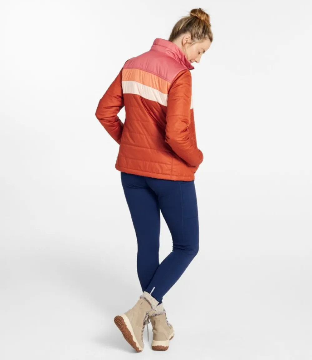 "Women's Mountain Classic Puffer Jacket, Colorblock"-L.L.Bean Cheap