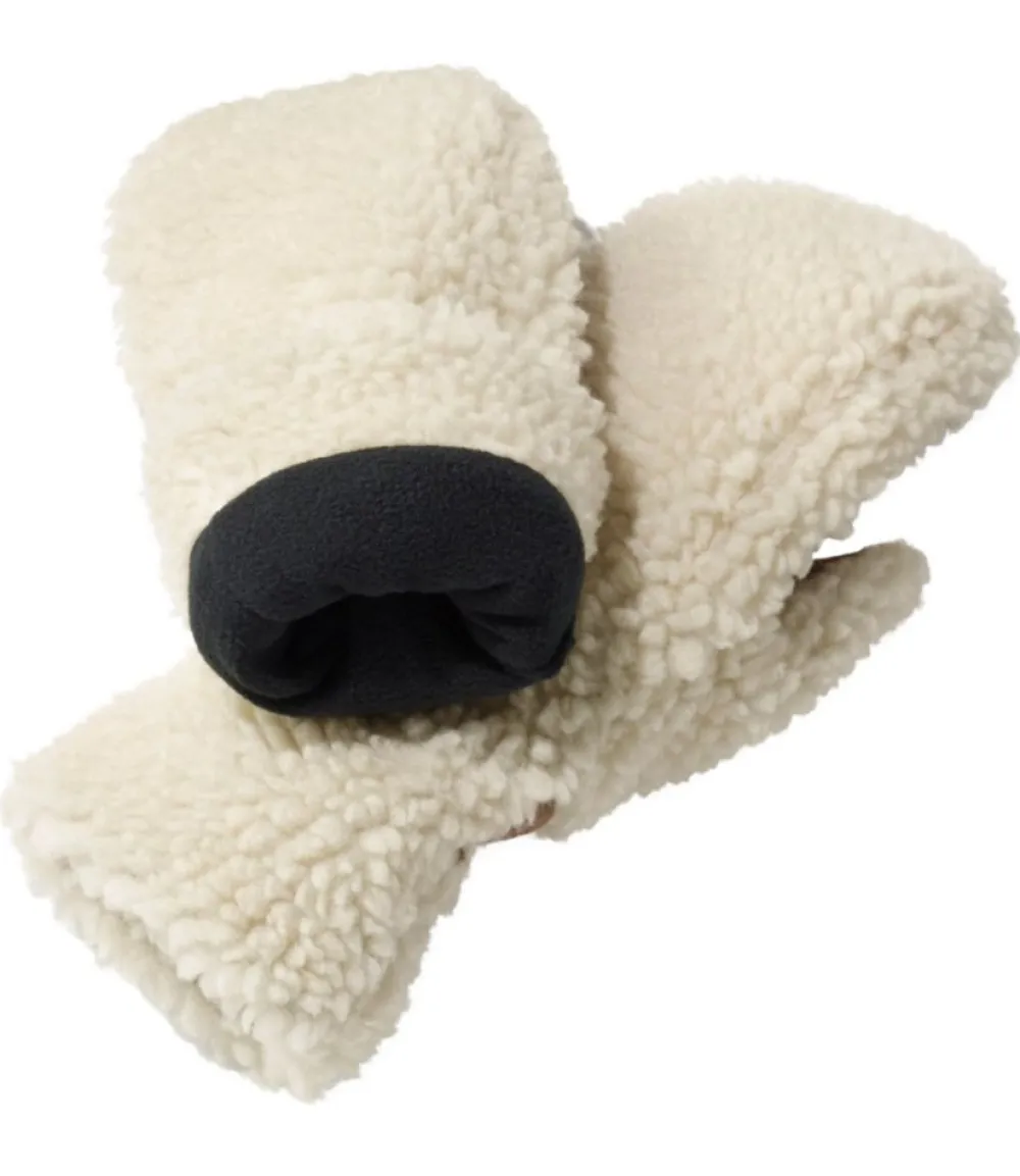 "Women's Mountain Pile Fleece Mittens"-L.L.Bean Fashion